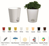 Krish 12 Self Watering Plastic Pot