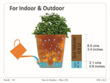 Krish 10 Self Watering Plastic Pot