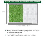 Hug A Plant | Artificial Grass Mat for Outdoors, Balcony, Lawn, Garden, Terrace | 35 MM Thick Grass Doormat, Runner, Carpet for Poolside, Restaurant, Wall, Landscape (Natural Green)ƒ?Ý