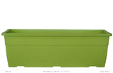Reca 40cm Rectangle Plastic Pot (Without Self Watering Kit)
