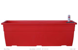 Reca 40cm Rectangle Plastic Pot With Self-Watering Kit