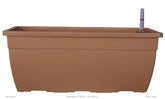 Reca 50cm Rectangle Plastic Pot With Self-Watering Kit