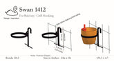 Swan Balcony/Grill Hooking For Ronda 1412