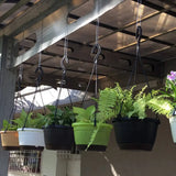 Tuka 20 Self Watering Hanging Plastic Pot