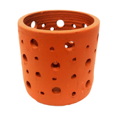 Orchid Terracotta Planter Round Cut