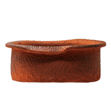 Oval Wavetop Smoke Finish Terracotta Planter