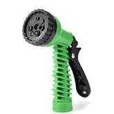 PLASTIC GARDEN HOSE NOZZLE WATER SPRAY GUN CONNECTOR TAP ADAPTER SET