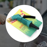 GARDEN HOSE NOZZLE WATER SPRAY GUN CONNECTOR TAP ADAPTOR