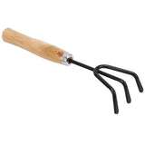 HAND CULTIVATOR (STEEL, BLACK)