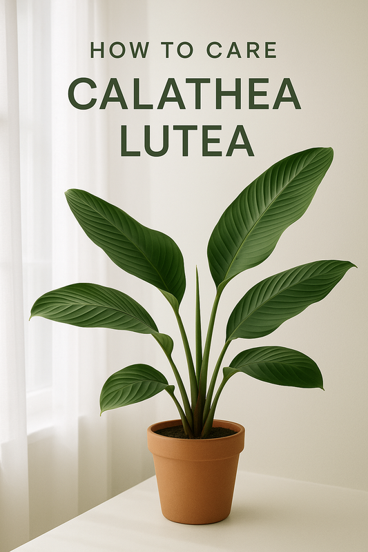 How to Care for Calathea Lutea
