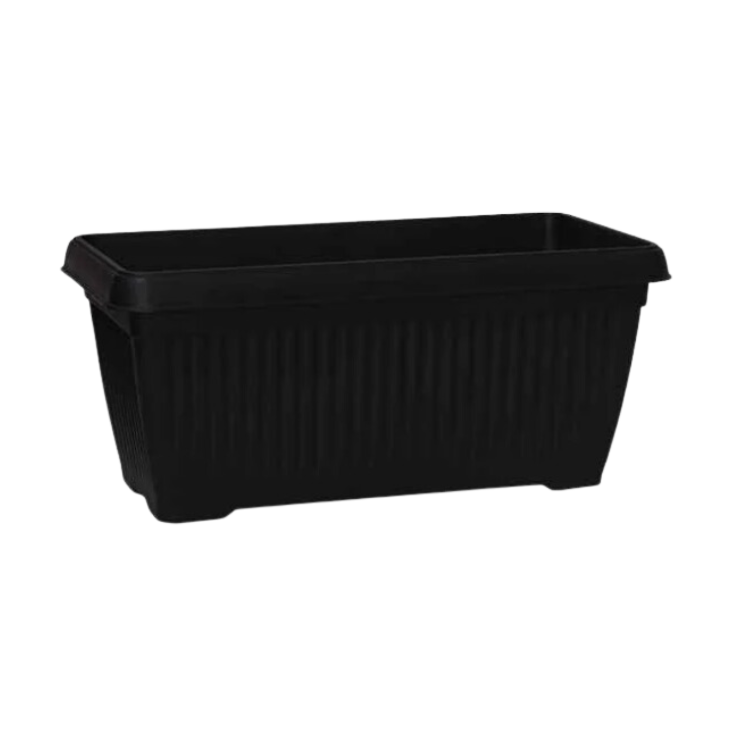 Hug A Plant | Bello Rectangle 30CM Plastic Pot for Home & Garden (Pack of 1)