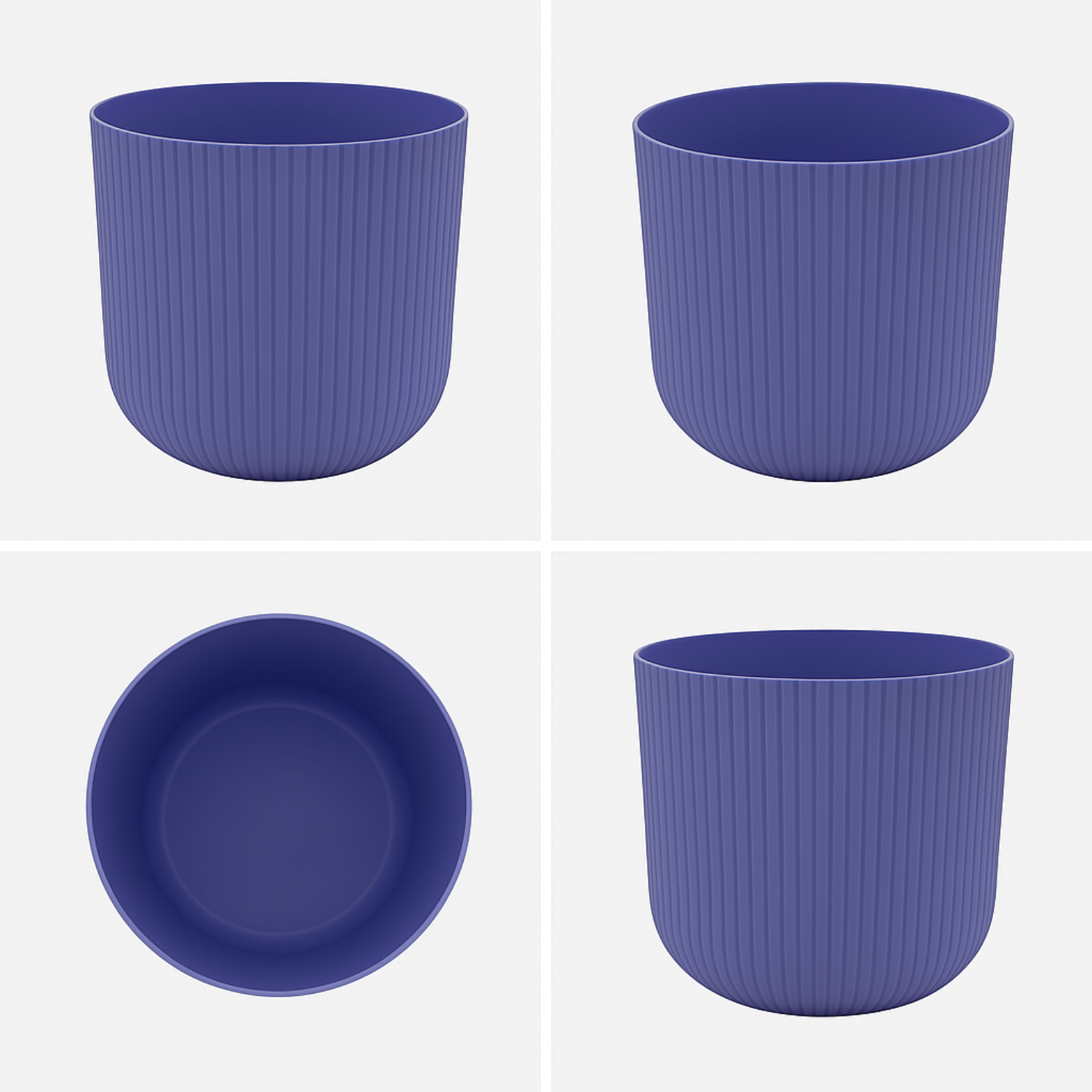 Hug a plant Ebizia Plastic Pot  for Home & Garden (Pack of 1)
