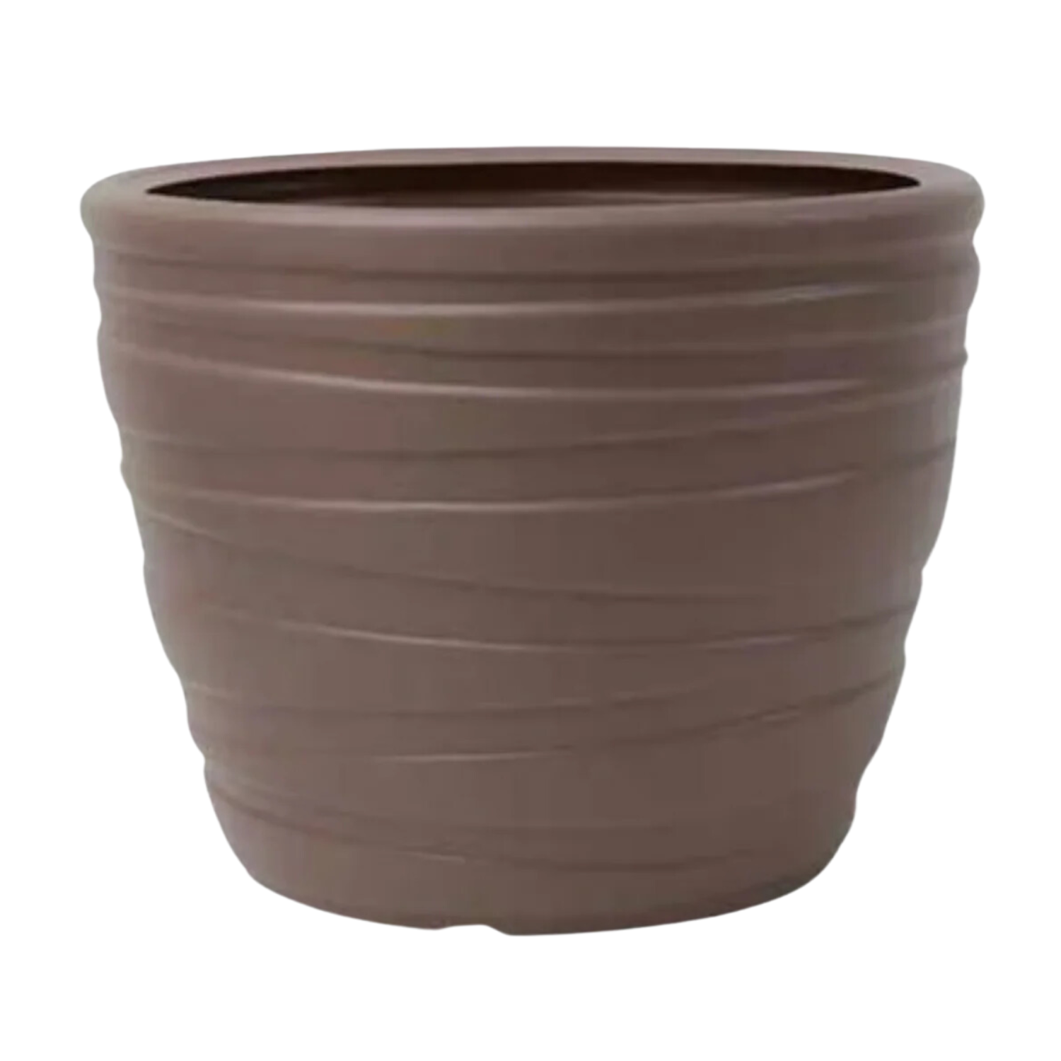 Phoenix Planter Round Plastic Pot for Home & Garden Decor