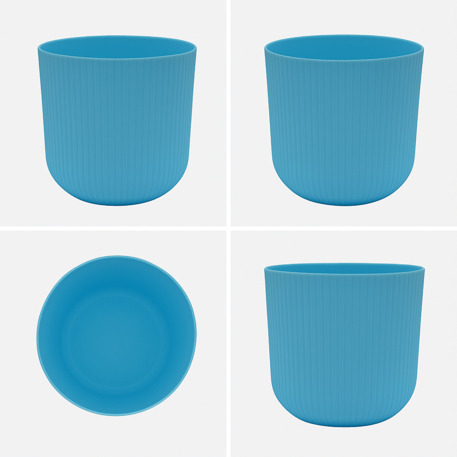 Hug a plant Ebizia Plastic Pot  for Home & Garden (Pack of 1)
