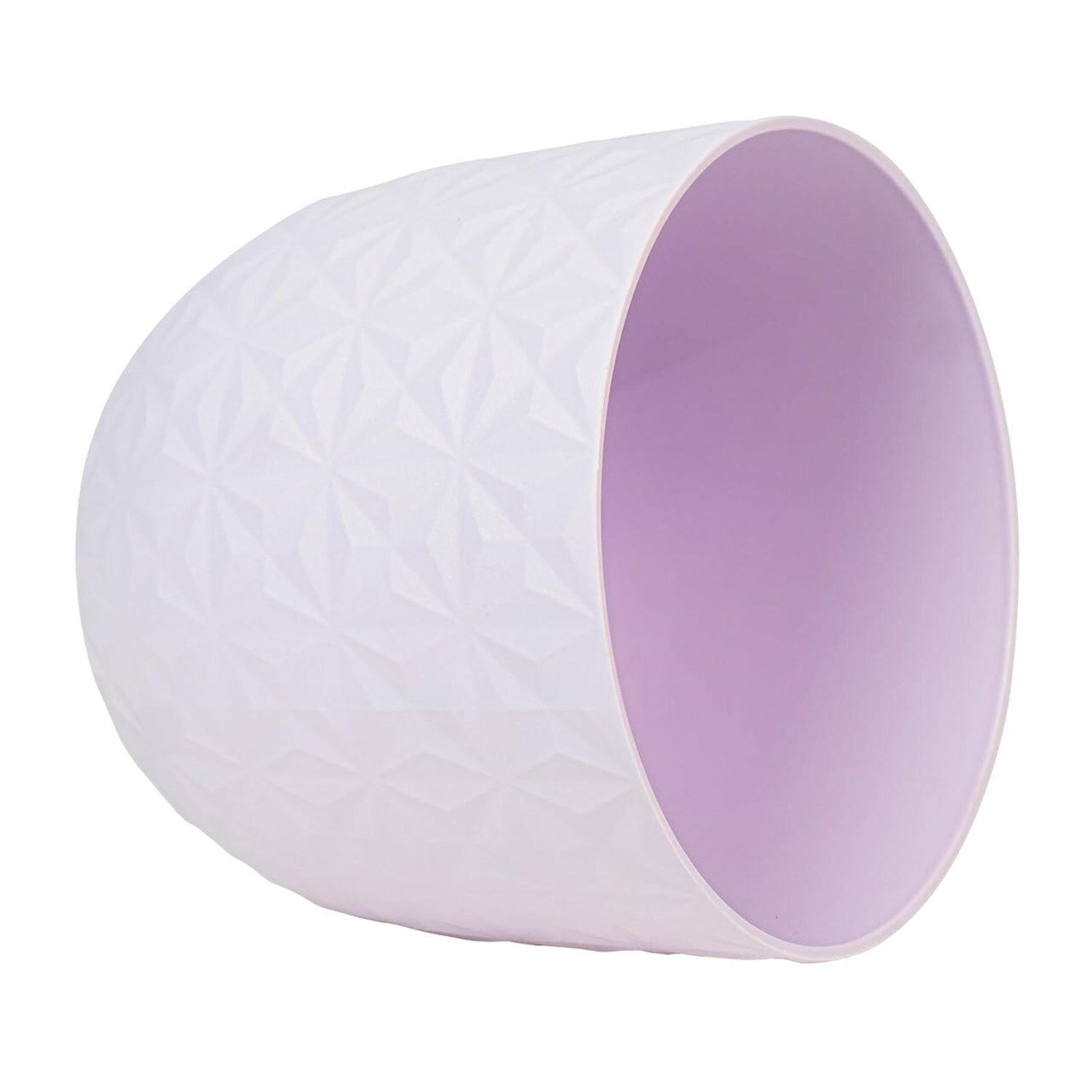 Verona Diamond Planter 22cm Round Plastic Pot For Home & Garden (22CM | 8INCH)