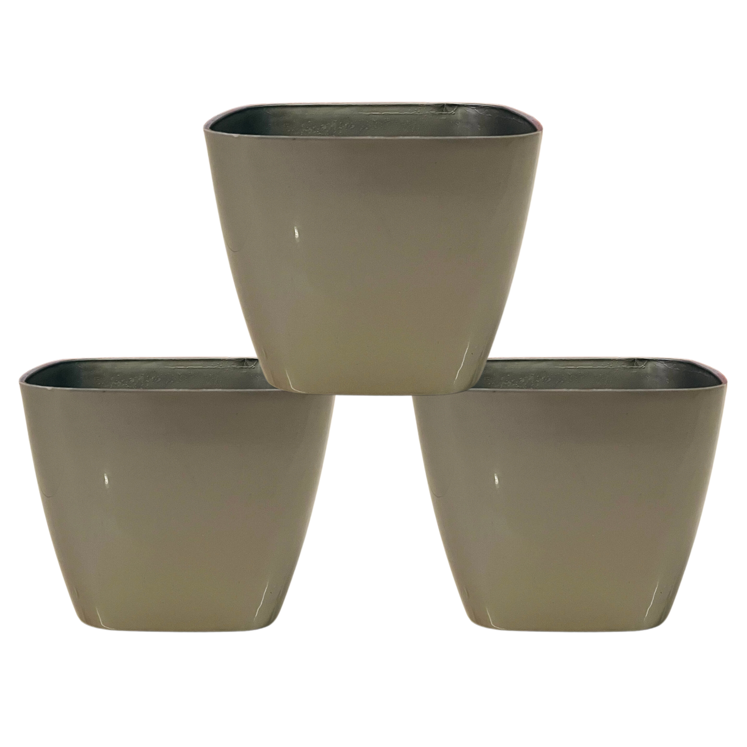 V2 14cm Square selfwatering Pot For Tabletop | Office | Indoor Garden | Home& Garden (5.5INCH | 14CM)