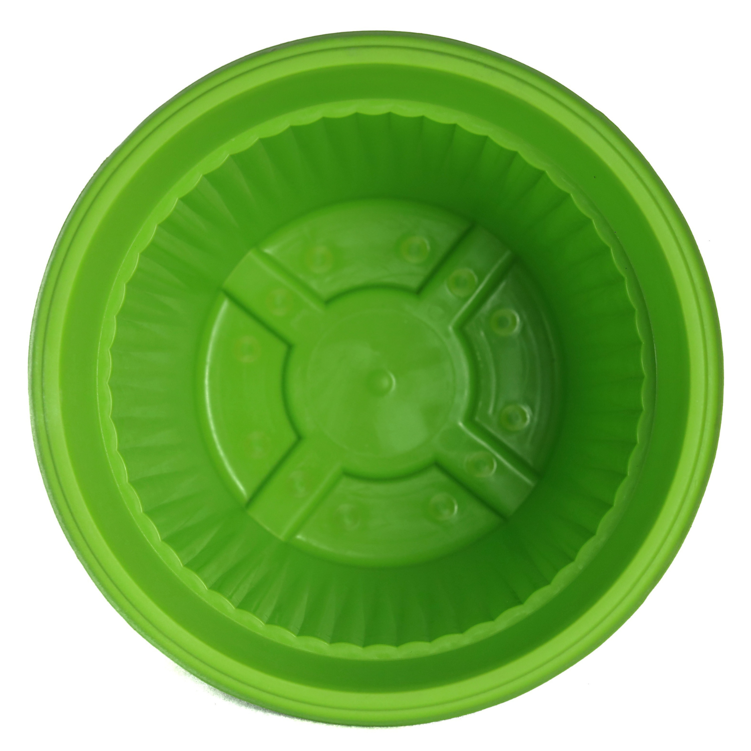 Hug A Plant | Bello Round 35CM Plastic Pot for Home & Garden (Pack of 1)