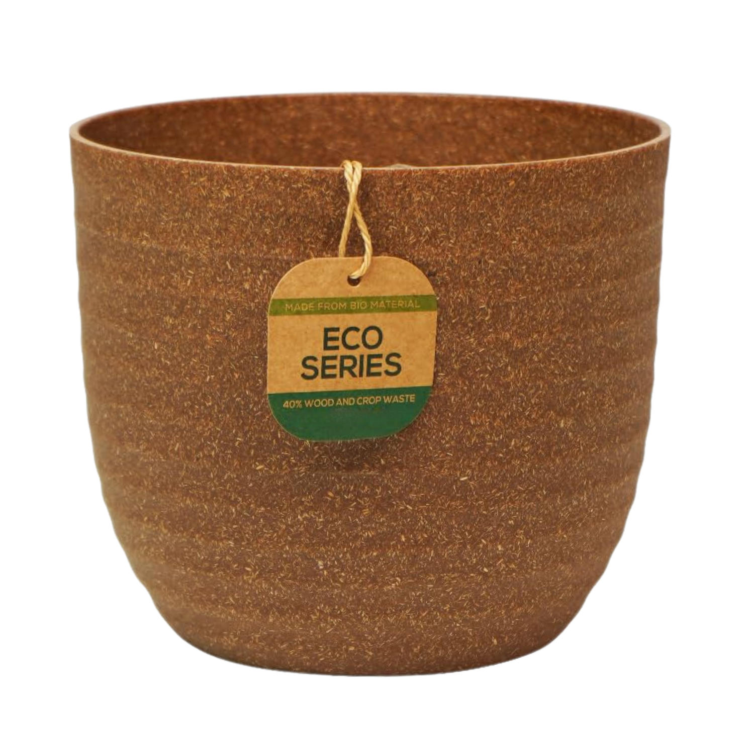 Verona Eco 22cm Round Plastic Pot For Home & Garden (22CM | 8INCH)