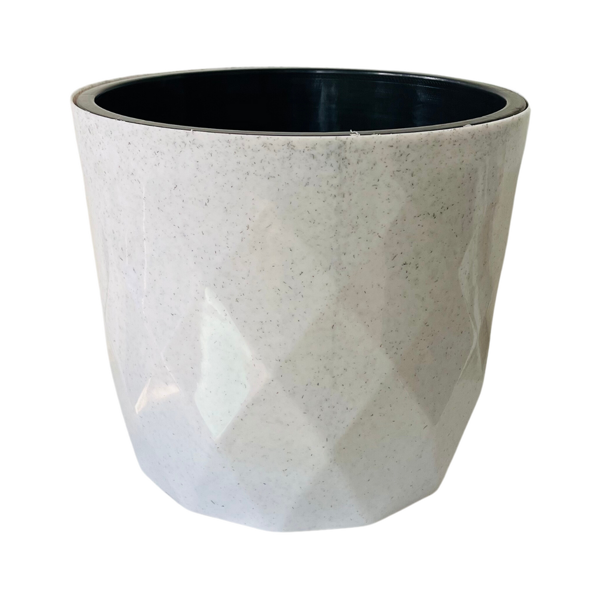 SL Diamond 32cm Round Planter With inner For Home | Office | Indoor Garden | Home& Garden