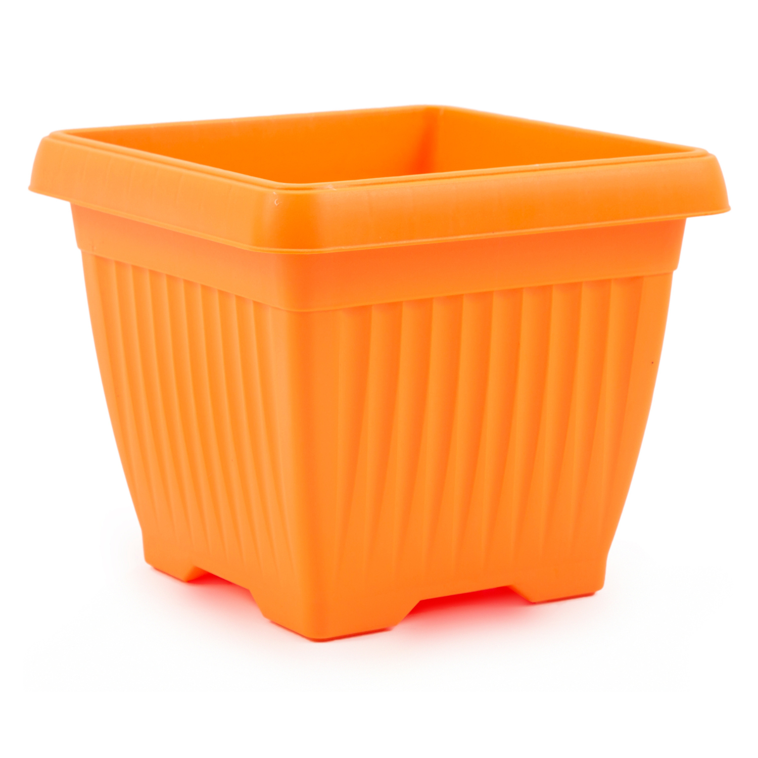 Hug A Plant | Bello Square 35CM Plastic Pot for Home & Garden (Pack of 1)