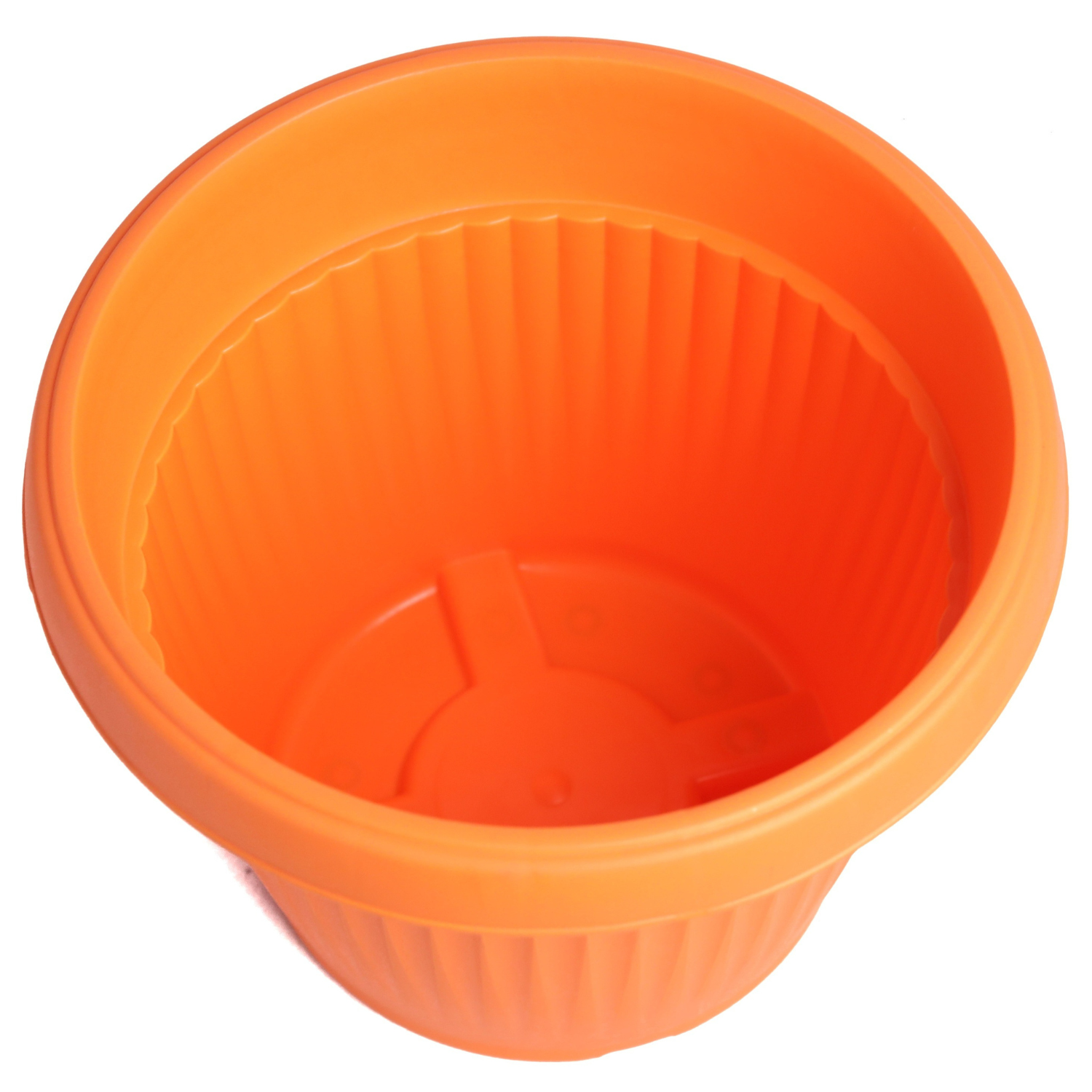 Hug A Plant | Bello Round 35CM Plastic Pot for Home & Garden (Pack of 1)
