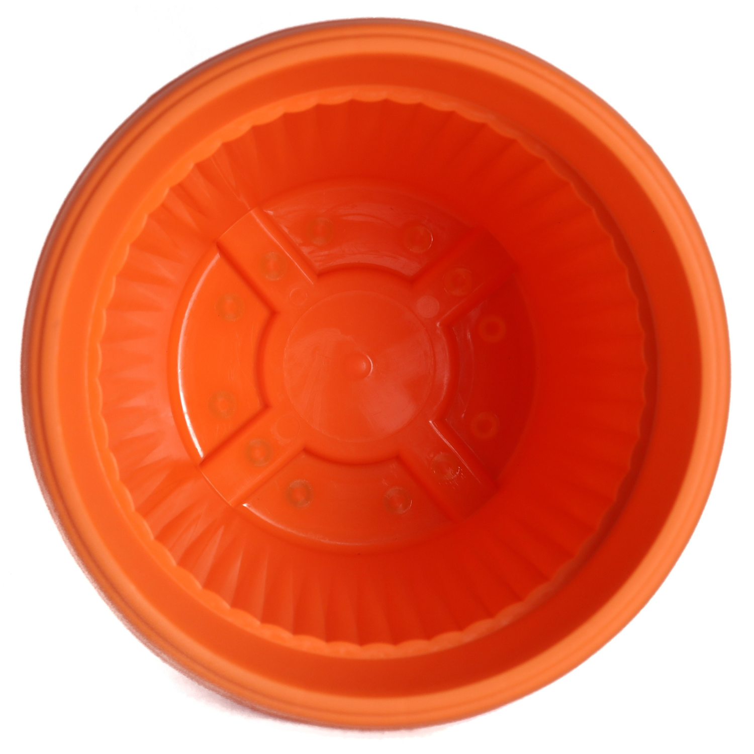 Hug A Plant | Bello Round 35CM Plastic Pot for Home & Garden (Pack of 1)