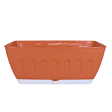 Khidki Rectangle 36CM Selfwatering Window Planter for Home Gardening | Lawns and Gardens | Flower Pots for Home Balcony Garden
