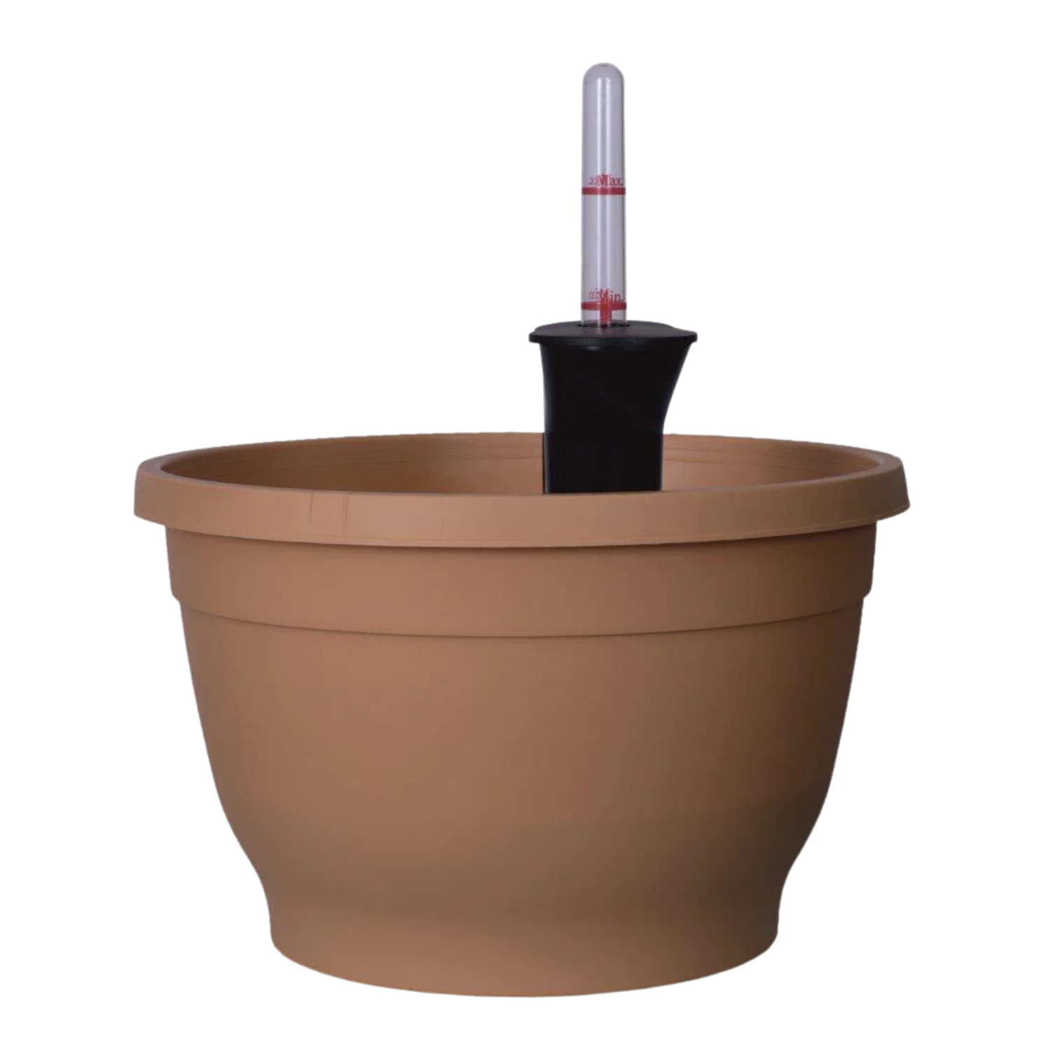 Tuka 25cm Round Plastic Pot With Self Watering Kit