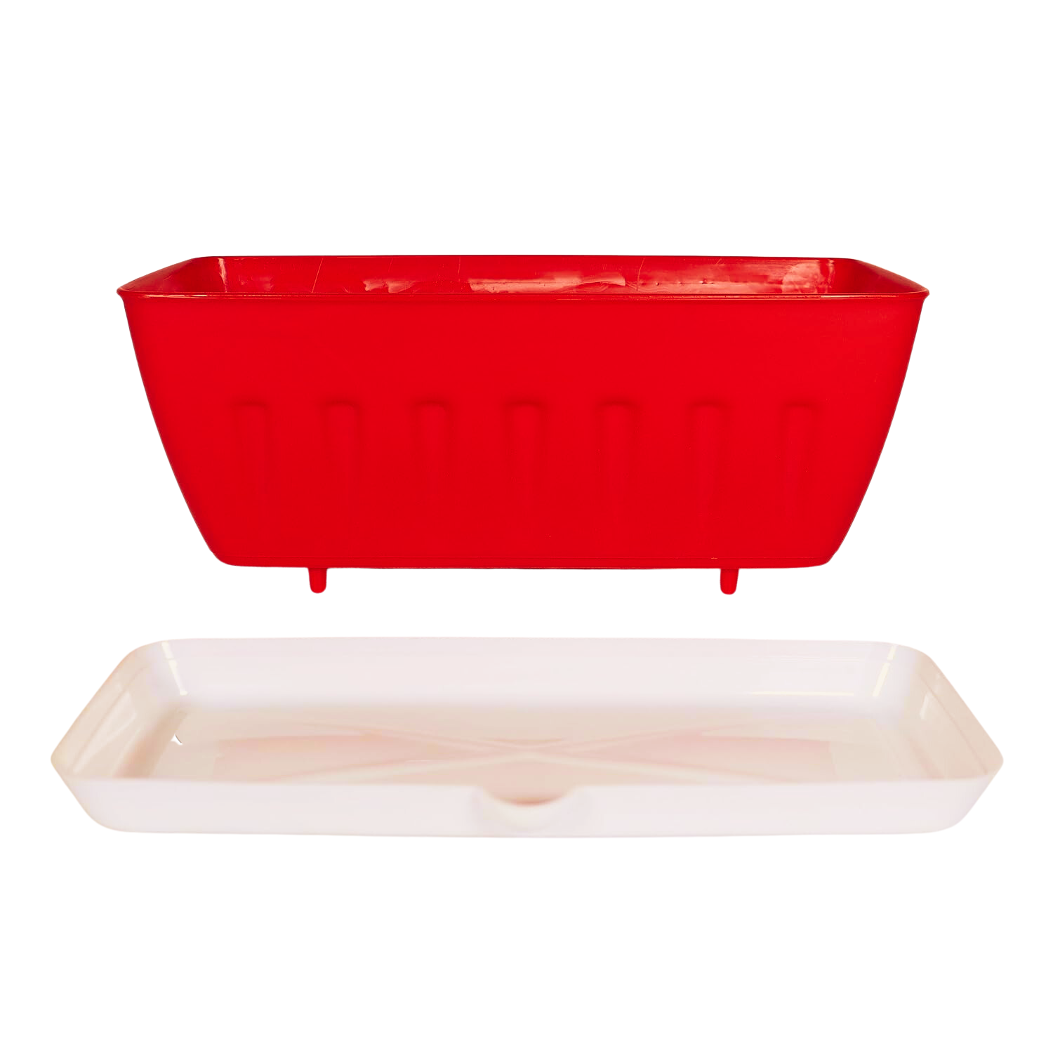 Khidki Rectangle 36CM Selfwatering Window Planter for Home Gardening | Lawns and Gardens | Flower Pots for Home Balcony Garden