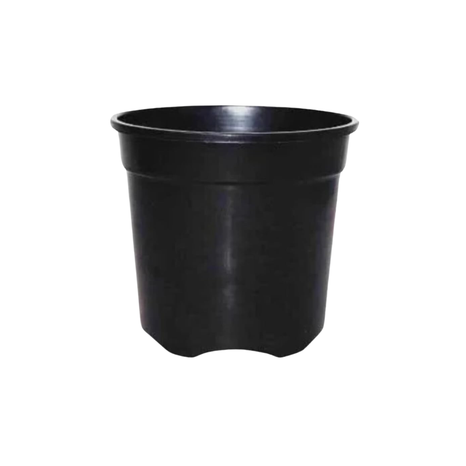 8 Inch Gro Pro Black Plastic Pot for Home & Garden