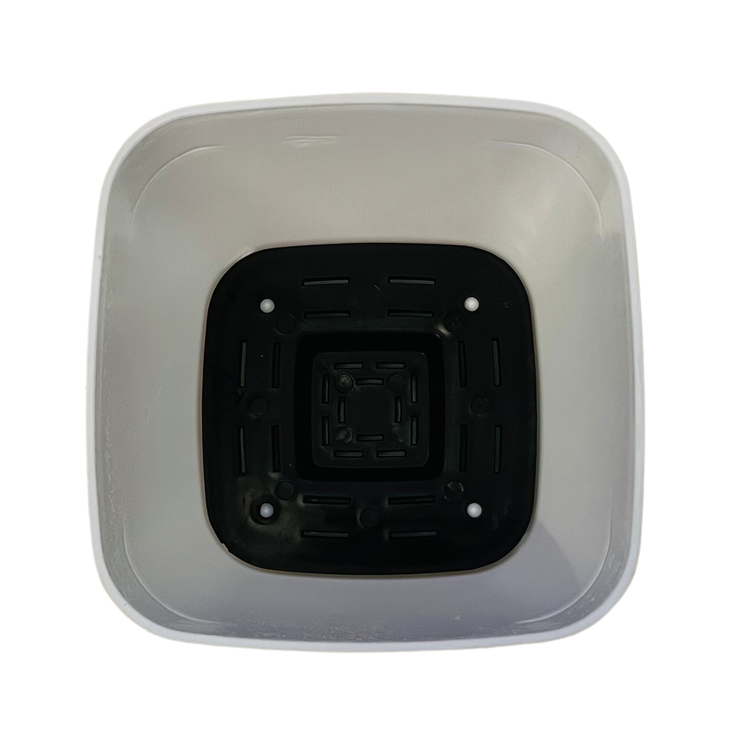 V2 14cm Square selfwatering Pot For Tabletop | Office | Indoor Garden | Home& Garden (5.5INCH | 14CM)