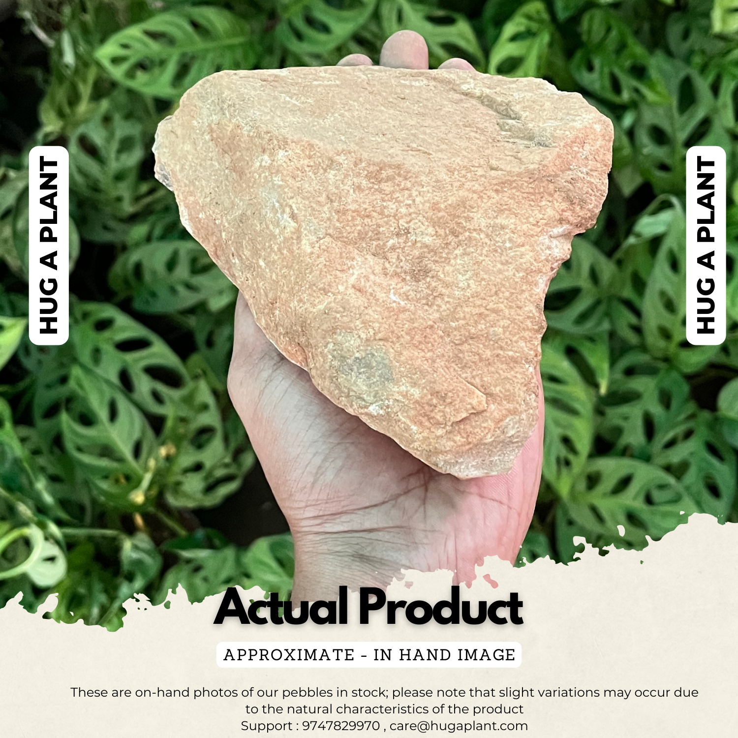 Camel Colour Rock Stone for Decoration |Garden|Table| Home Decor|Vase Fillers|Auqarium