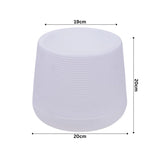 Hug A Plant | Aglaonema  Sapphire Pink in Mudkuda Round Plastic Pot – Elegant Indoor Plant for Home & Office Décor