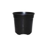 7 Inch Gro Pro Black Plastic Pot for Home & Garden