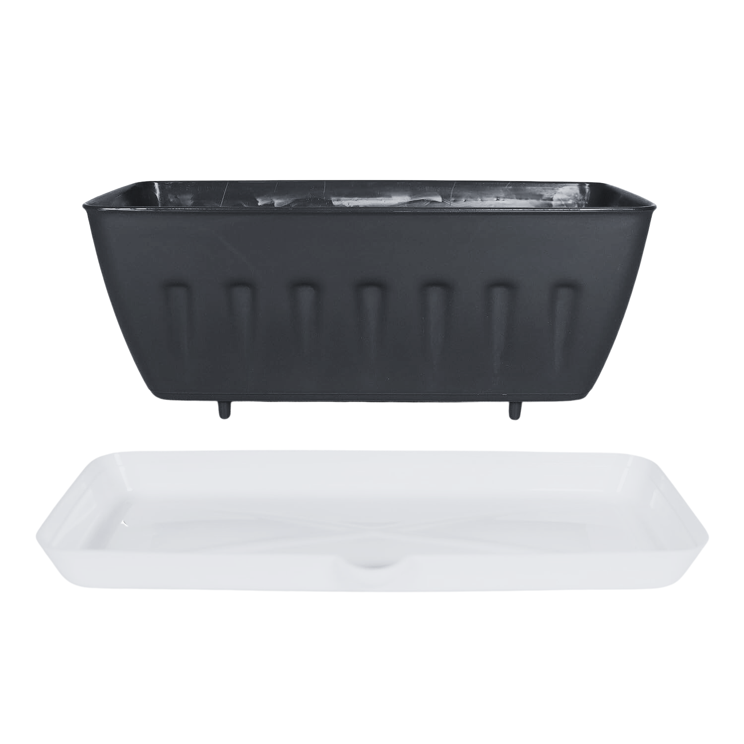 Khidki Rectangle 36CM Selfwatering Window Planter for Home Gardening | Lawns and Gardens | Flower Pots for Home Balcony Garden