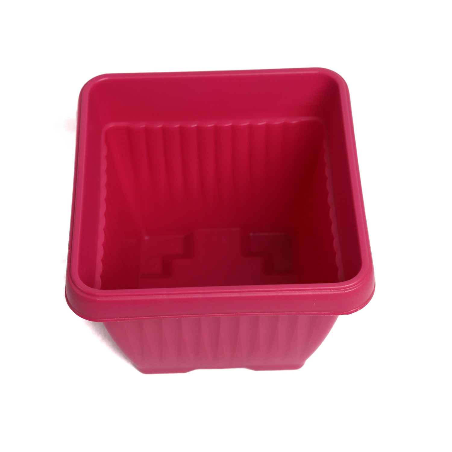 Hug A Plant | Bello Square 35CM Plastic Pot for Home & Garden (Pack of 1)