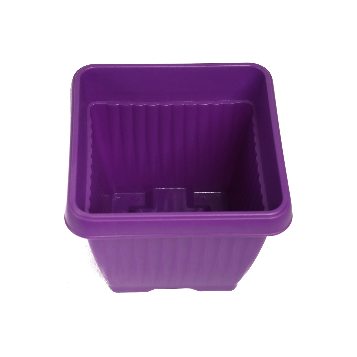 Hug A Plant | Bello Square 35CM Plastic Pot for Home & Garden (Pack of 1)