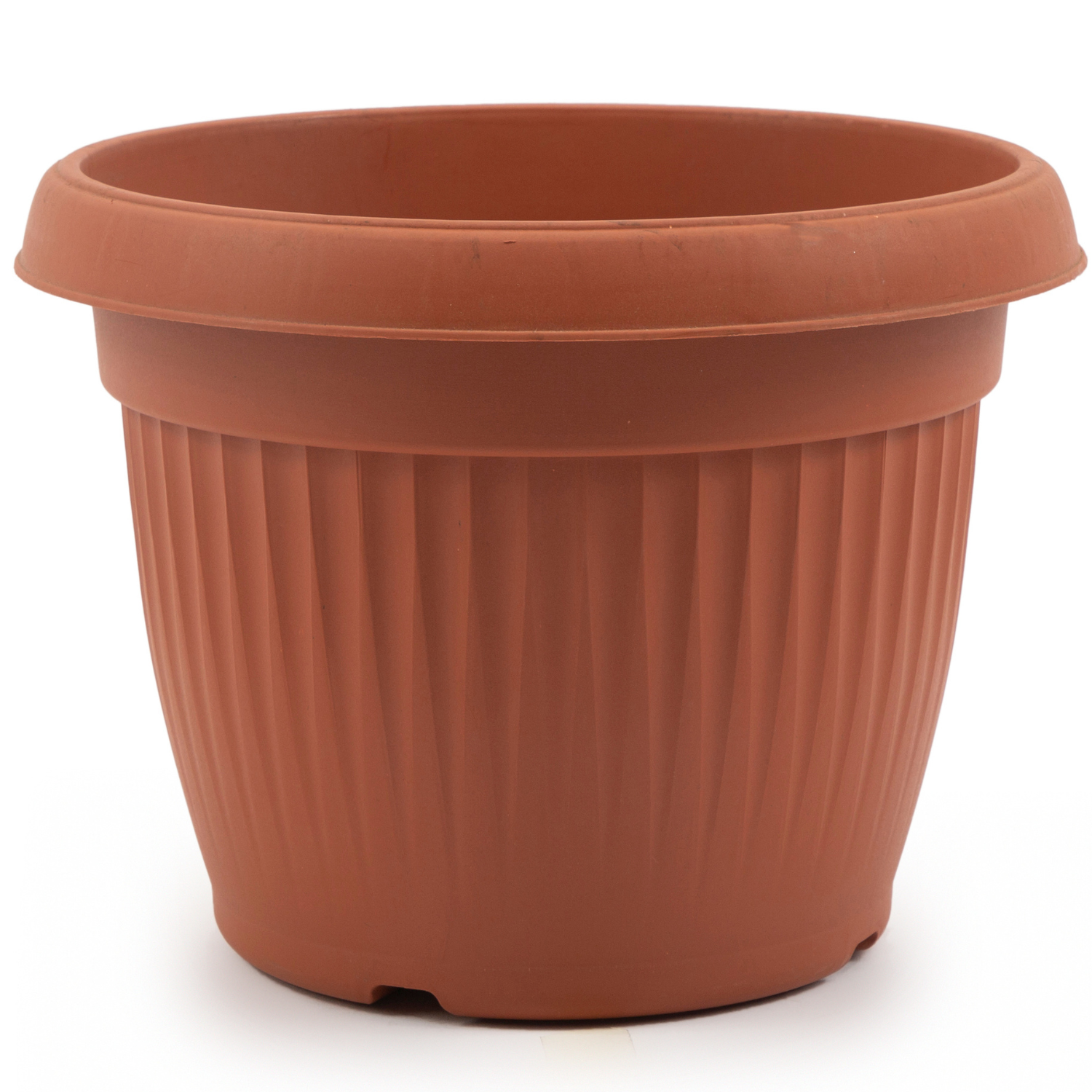 Hug A Plant | Bello Round 35CM Plastic Pot for Home & Garden (Pack of 1)
