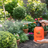 Garden Water Sprayer Hand-Held Pump Pressure Sprayer – 2 Ltr | Multipurpose Spray Bottle for Plants, Pesticides & Cleaning | Adjustable Nozzle