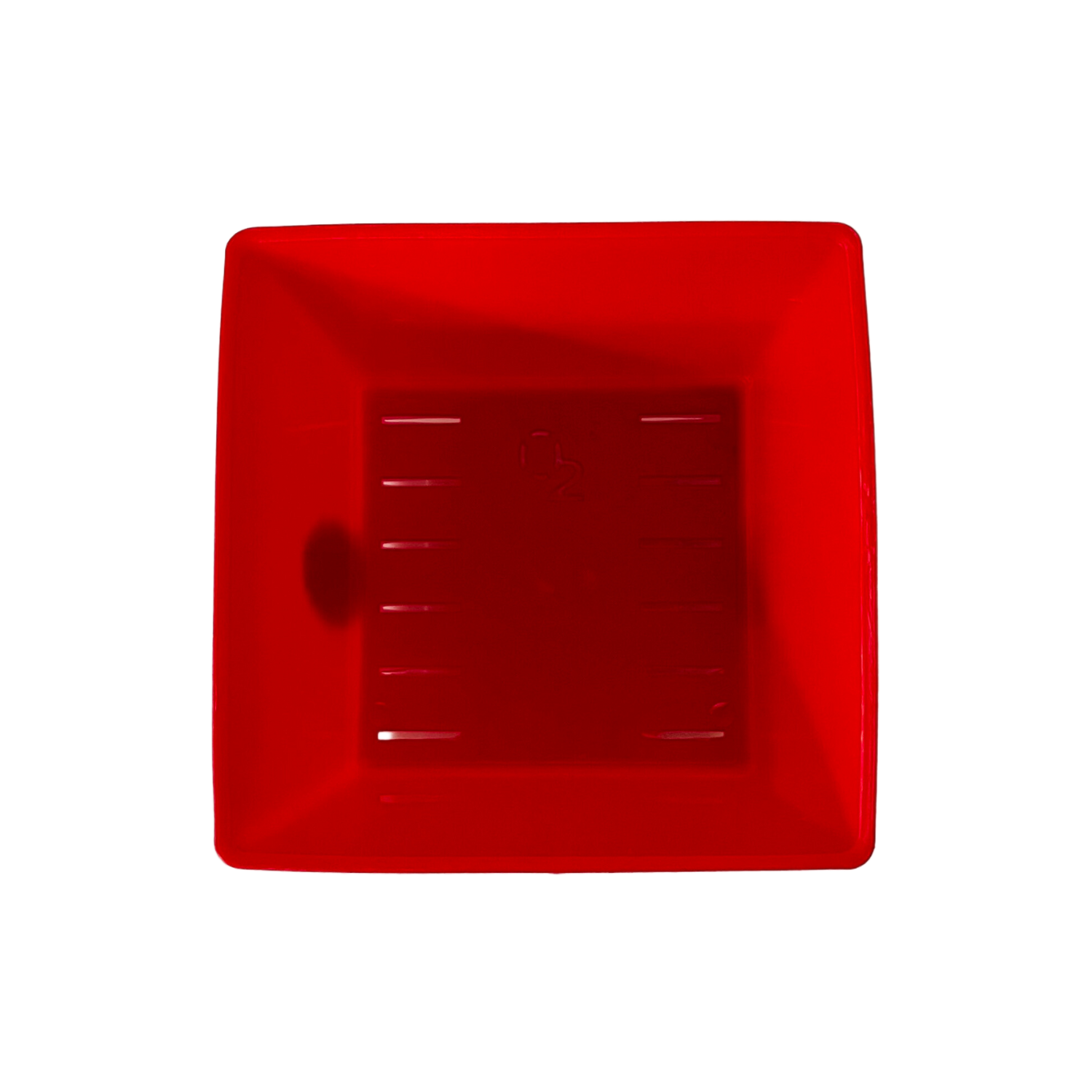 SP4 10cm Square selfwatering Pot For Tabletop | Office | Indoor Garden | Home& Garden (4INCH | 10CM)