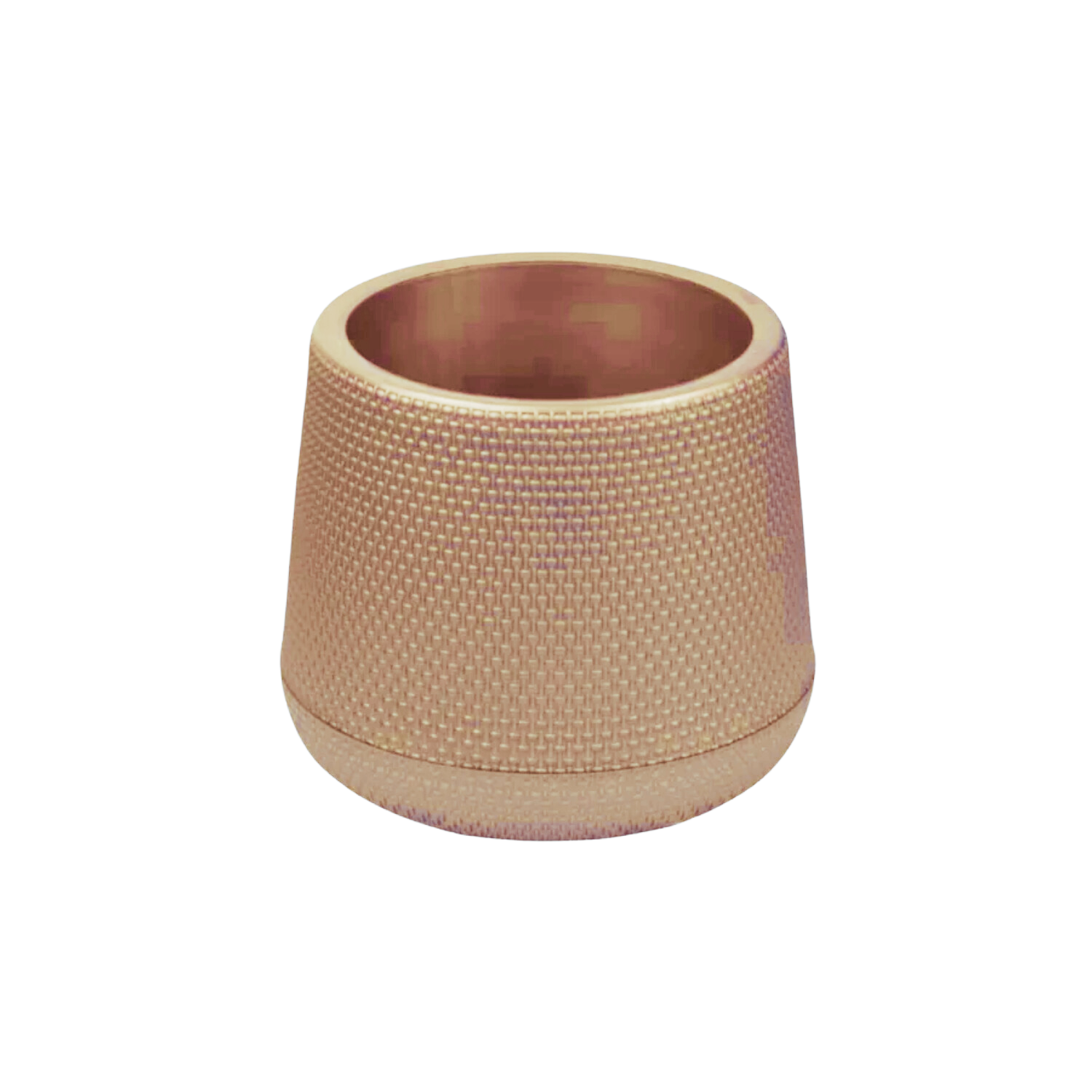 Mudkuda Golden Round Plastic Pot for Home & Garden