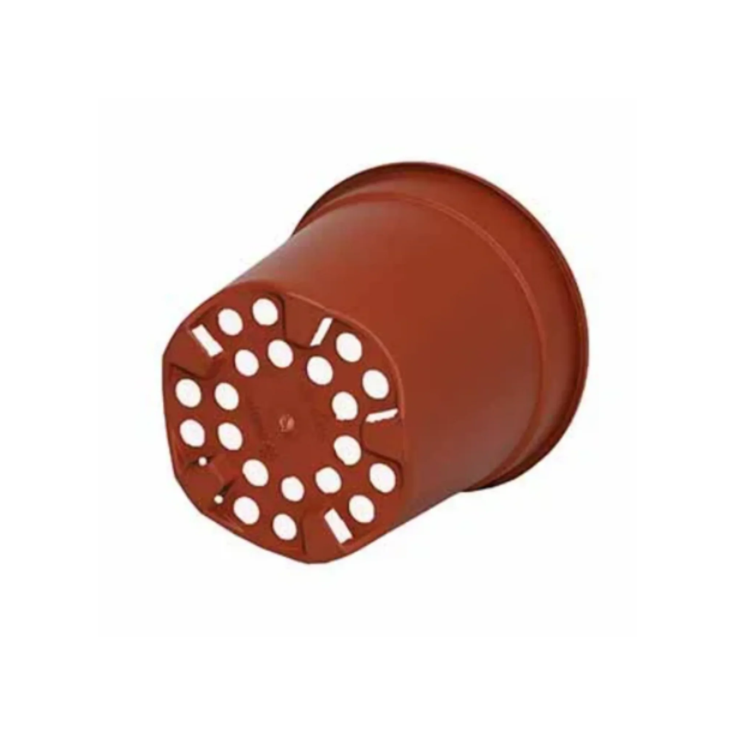 8 Inch Gro Pro Terracotta Plastic Pot for Home & Garden