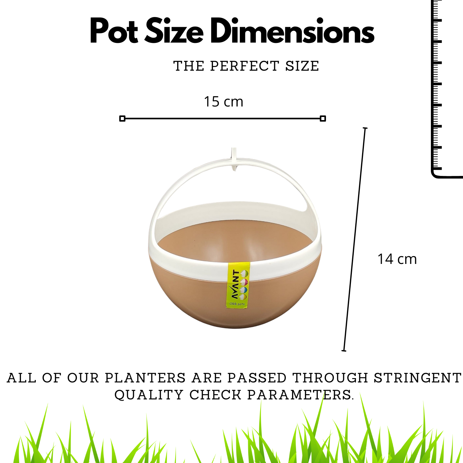 Hug A Plant | ORB Duo Pot for Home & Garden