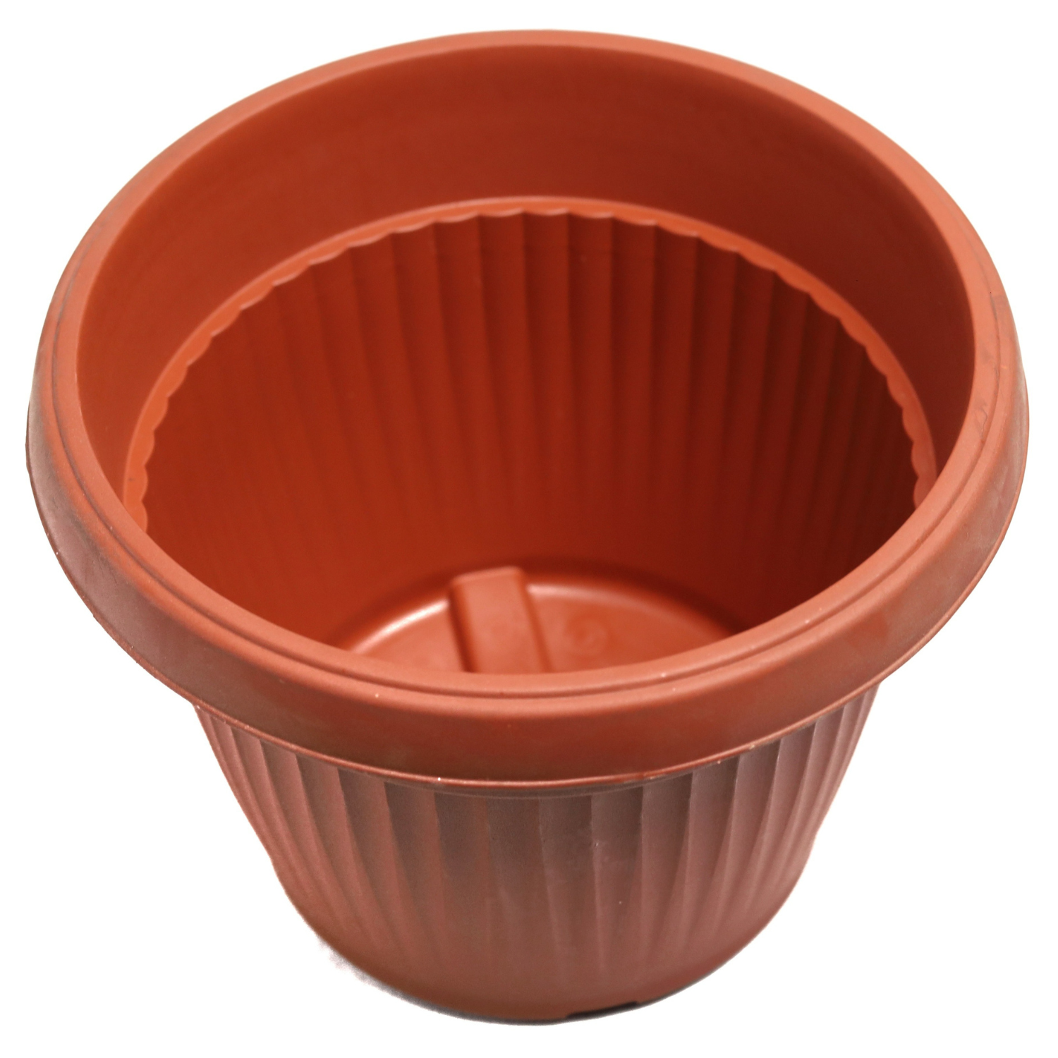 Hug A Plant | Bello Round 35CM Plastic Pot for Home & Garden (Pack of 1)