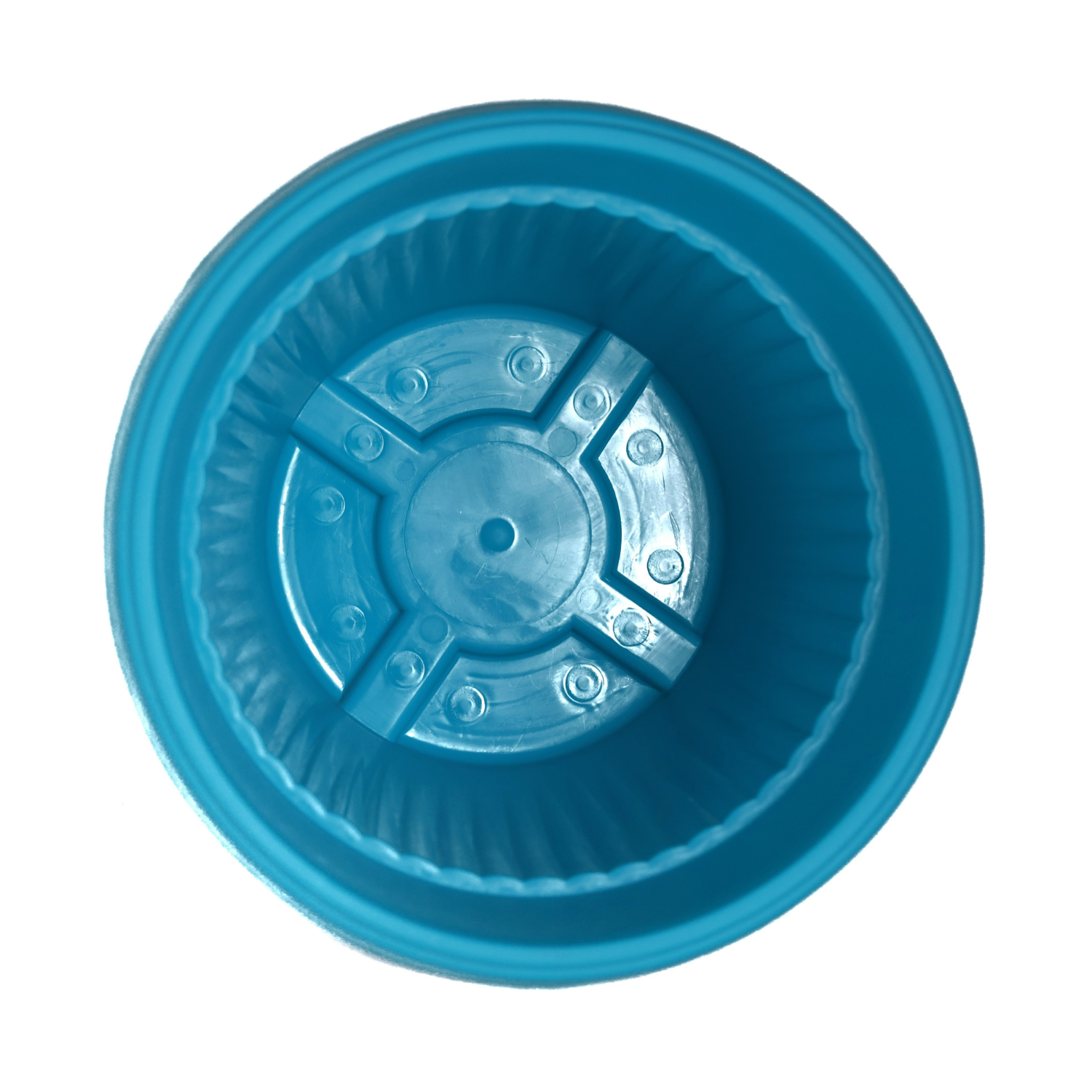 Hug A Plant | Bello Round 30CM Plastic Pot for Home & Garden (Pack of 1)