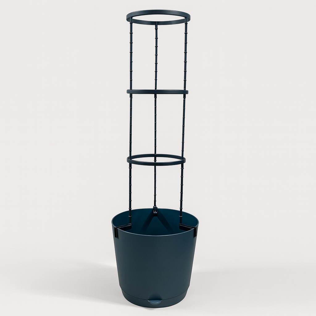 Krish Self Watering Plastic Pot With Trellis