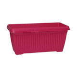 Hug A Plant | Bello Rectangle 30CM Plastic Pot for Home & Garden (Pack of 1)
