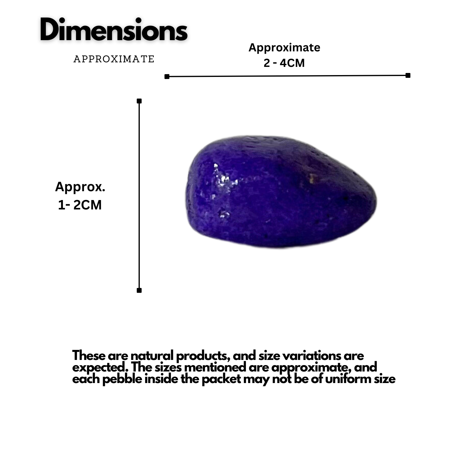 Purple Painted Pebbles for Decoration |Garden|Table|Terrariums| Home Decor|Vase Fillers