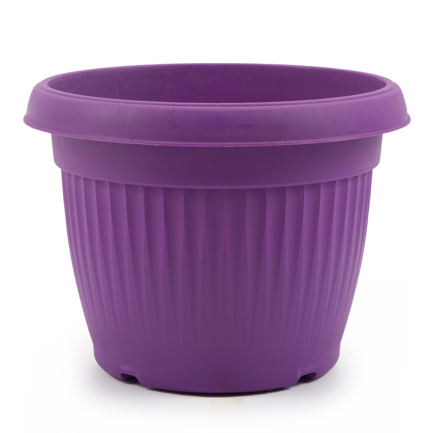 Hug A Plant | Bello Round 30CM Plastic Pot for Home & Garden (Pack of 1)