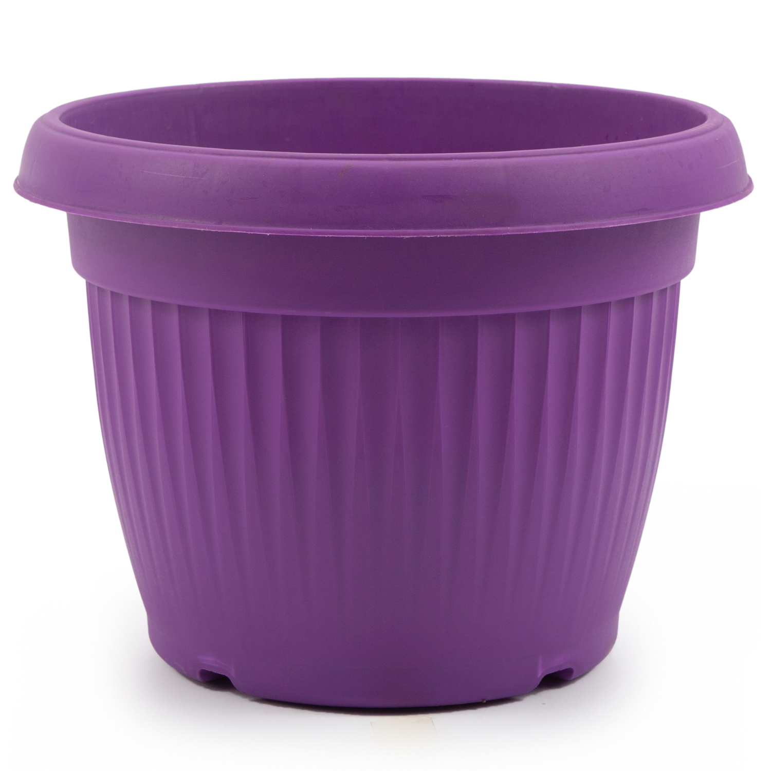 Hug A Plant | Bello Round 35CM Plastic Pot for Home & Garden (Pack of 1)